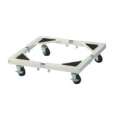 洗濯機置台 44~69cm ドラム式洗濯機対応 キャスター付 E-ESF-283