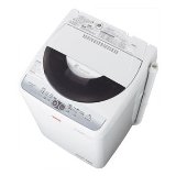 シャープ 4.5kg 全自動洗濯機　ホワイト系SHARP　ES-FG45L のJoshinオリジナルモデル ES-F45NC-W