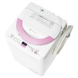 シャープ 6.0kg 全自動洗濯機　ピンク系SHARP 穴なし槽カビぎらい ES-GE60N-P